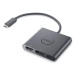 Dell USB-C (M) na HDMI/ DP/ USB-C (F) s Power Pass-Through