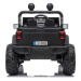 Mamido Dětské elektrické auto Jeep Off Road 4x4 lakované černé