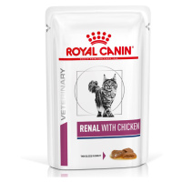 Royal Canin Veterinary Feline Renal - Výhodné balení – kuřecí 24 x 85 g