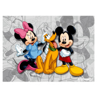 FTDN M 5204 Obrazová vliesová fototapeta na zeď Disney FTDNM5204 Mickey Mouse, velikost 160 x 11