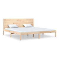 Rám postele masivní dřevo 180 × 200 cm Super King, 3104168
