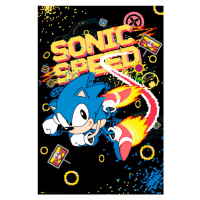 Plakát, Obraz - Sonic the Hedgehog - Speed, (61 x 91.5 cm)
