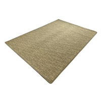 Kusový koberec Alassio zlatohnědá 200 x 200 cm