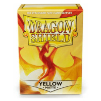 Obaly na karty Dragon Shield Protector - Matte Yellow - 100 ks