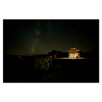 Ilustrace The Milky Way over Bodie Ghost, Tony Rowell, 40 × 26.7 cm