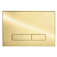 REA TLAČÍTKO H PRO RÁM WC LIGHT GOLD ZLATÉ REA-E5692