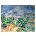 Obrazová reprodukce Mont Sainte-Victoire, 1900, Cezanne, Paul, 40 × 30 cm