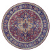 Nouristan - Hanse Home koberce Kusový koberec Asmar 104000 Plum/Red kruh - 160x160 (průměr) kruh