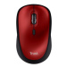 Trust YVI+ WIRELESS MOUSE ECO RED