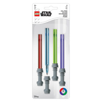 LEGO Star Wars set gelových per, světelný meč - 4 ks