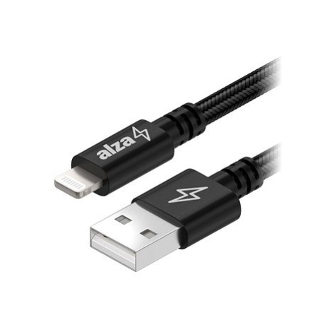 AlzaPower AluCore USB-A to Lightning MFi (C189) 0.5m černý