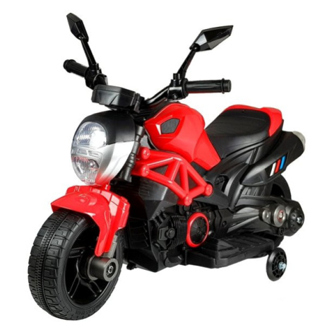 mamido  Dětská elektrická motorka GTM188 červená