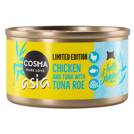 Cosma Asia Summer Edition: Kuře s tuňákem a jikrami z tuňáka - 24 x 85 g