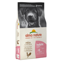 Almo Nature Holistic, 11 + 1 kg zdarma - Medium Puppy kuře & rýže