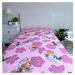 Jerry Fabrics Bavlněné napínací prostěradlo 90x200 + 25cm - Princess Pink 02