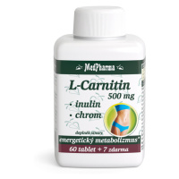 MEDPHARMA L-Carnitin 500 mg + inulin + chrom  67 tablet