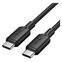 Vention USB 2.0 Type-C Male to Type-C Male 3A Cable 2M Black PVC Type