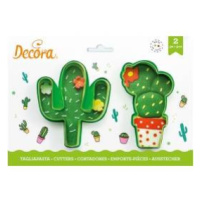 Kaktusy plastové vykrajovátko set 2 ks - Decora