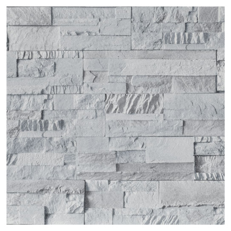 vidaXL Tapeta 3D vzhled kamene světle šedá 10 x 0,53 m vliesová