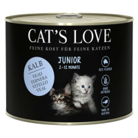 Cat's Love Junior telecí 6× 200 g