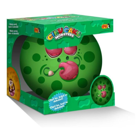 Ciky Caky Monsters bláznivý míč - zelený EPEE Czech