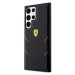 Ferrari FEHCS23LPBAK hard silikonové pouzdro Samsung Galaxy S23 ULTRA 5G black Hot Stamp Lines