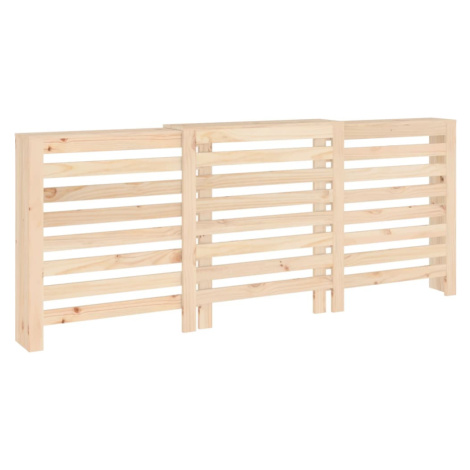 vidaXL Kryt na radiátor210x21x85 cm masivní borové dřevo