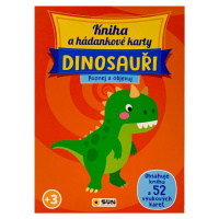 Kniha a hádankové karty  Dinosauři