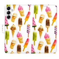 iSaprio flip pouzdro Ice Cream Pattern pro Samsung Galaxy A14 / A14 5G