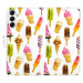 iSaprio flip pouzdro Ice Cream Pattern pro Samsung Galaxy A14 / A14 5G