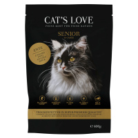 Cat's Love Senior s kachnou - 2 x 400 g