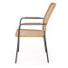 Halmar Stohovatelná ratanová židle K457, přírodní