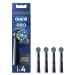 ORAL-B EB 50-4 PRO Cross Action Black Kartáčkové hlavy 4 kusy