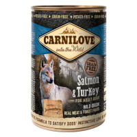 Carnilove Adult Wild Meat 6 x 400 g pro psy - losos, krůta