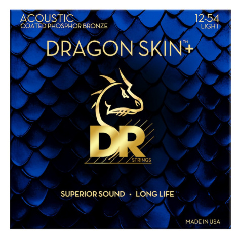 DR Strings Dragon Skin+ DAP-12