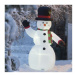 EMOS Nafukovací LED sněhulák Dorby 200 cm studená bílá