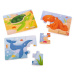 Bigjigs Toys Puzzle 3v1 mořská zvířátka