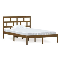 Rám postele medově hnědý masivní borovice 120 × 200 cm, 3101216