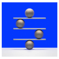 Fotografie Balance concept with balls, PM Images, 40 × 40 cm