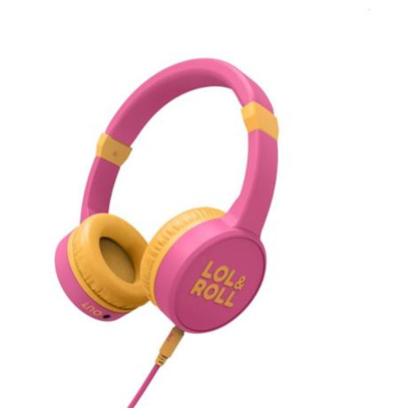 Dětská sluchátka ENERGY Sistem Lol&Roll Pop Kids Headphones, růžová