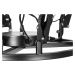 Industriální závěsná lampa černá 6-ti světel nastavitelná - Hobby Spinne