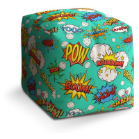 Taburet Cube Komiks - 40x40x40 cm