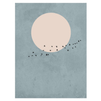 Ilustrace moonbird1, Finlay & Noa, 30x40 cm