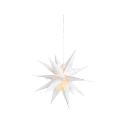 Markslöjd 704560 - LED Vánoční dekorace VECTRA 12xLED/0,436W/230/4,5V bílá 60 cm