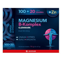 Glenmark Magnesium B-komplex 100+20 tablet