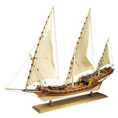 AMATI Sciabecco pirátská loď 1753 1:60 kit