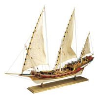 AMATI Sciabecco pirátská loď 1753 1:60 kit