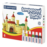 Centropen Temperové barvy 12 ml - 6 barev