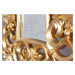 LuxD Zrcadlo Veneto zlaté Antik 75cm