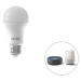 Inteligentní stmívatelná LED lampa E27 s aplikací 806 lm 2200-4000K